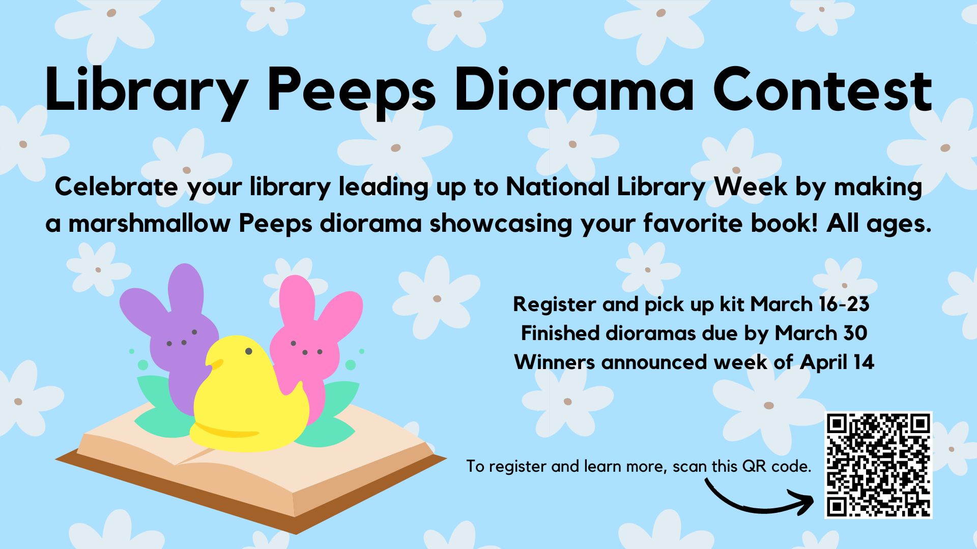 Library Peeps Diorama Contest Handley Regional Library System